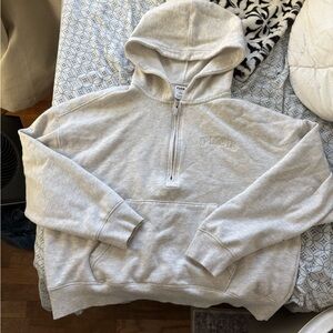 PINK Quarter zip hoodie